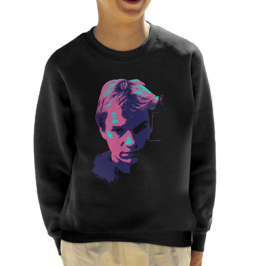 TV Times Portrait Of Musician Sting Pop Art Stylised Kids Sweatshirt-ALL + EVERY