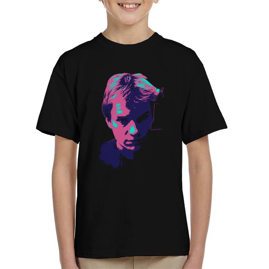 TV Times Portrait Of Musician Sting Pop Art Stylised Kids T-Shirt-ALL + EVERY