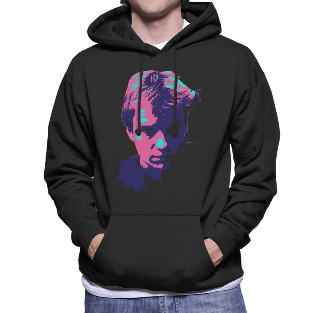 TV Times Portrait Of Musician Sting Pop Art Stylised Men's Hooded Sweatshirt-ALL + EVERY