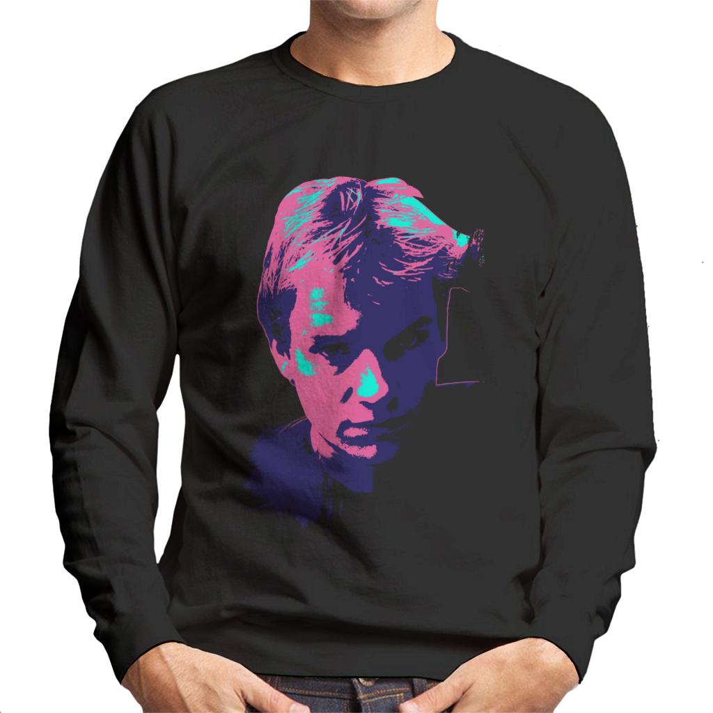 TV Times Portrait Of Musician Sting Pop Art Stylised Men's Sweatshirt-ALL + EVERY