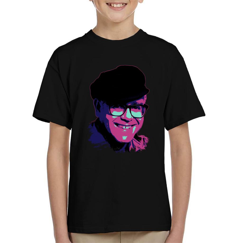 TV Times Pop Singer Elton John 1989 Pop Art Stylised Kids T-Shirt-ALL + EVERY