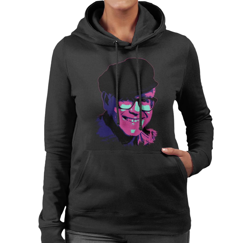 TV Times Pop Singer Elton John 1989 Pop Art Stylised Women's Hooded Sweatshirt-ALL + EVERY