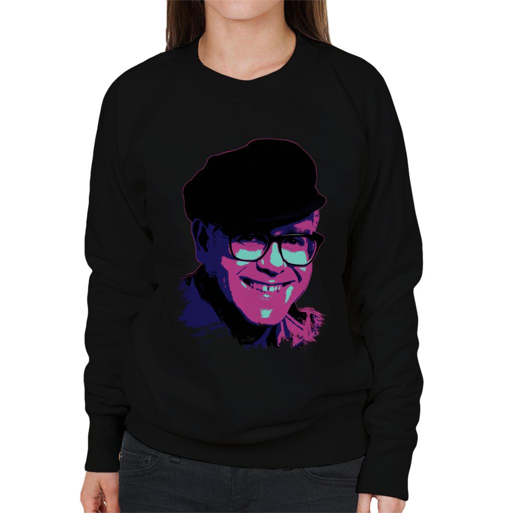 TV Times Pop Singer Elton John 1989 Pop Art Stylised Women's Sweatshirt-ALL + EVERY