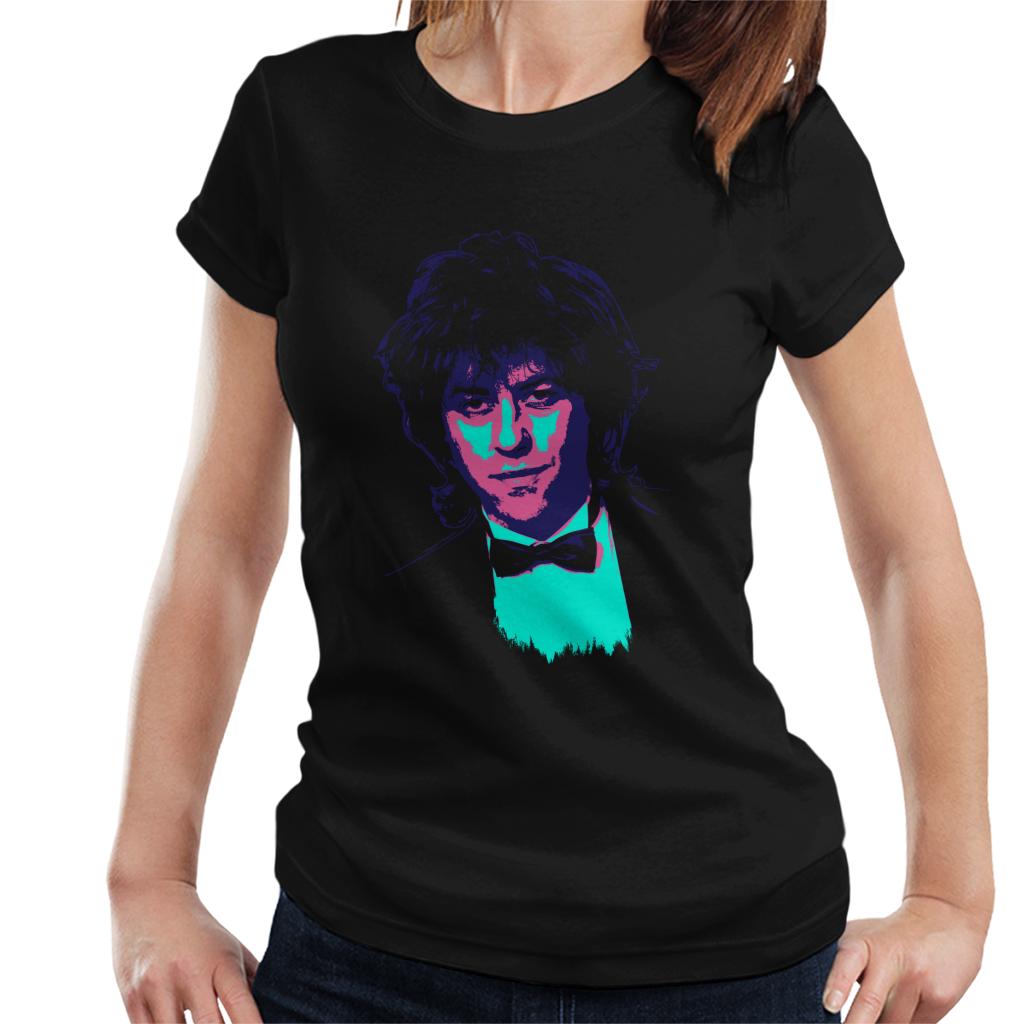 TV Times Bob Geldof In A Tuxedo 1986 Pop Art Stylised Women's T-Shirt-ALL + EVERY