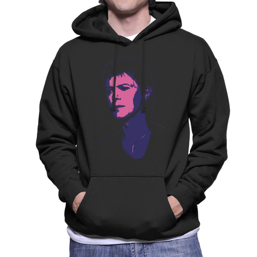 TV Times Pop Star David Bowie 1977 Pop Art Stylised Men's Hooded Sweatshirt-ALL + EVERY