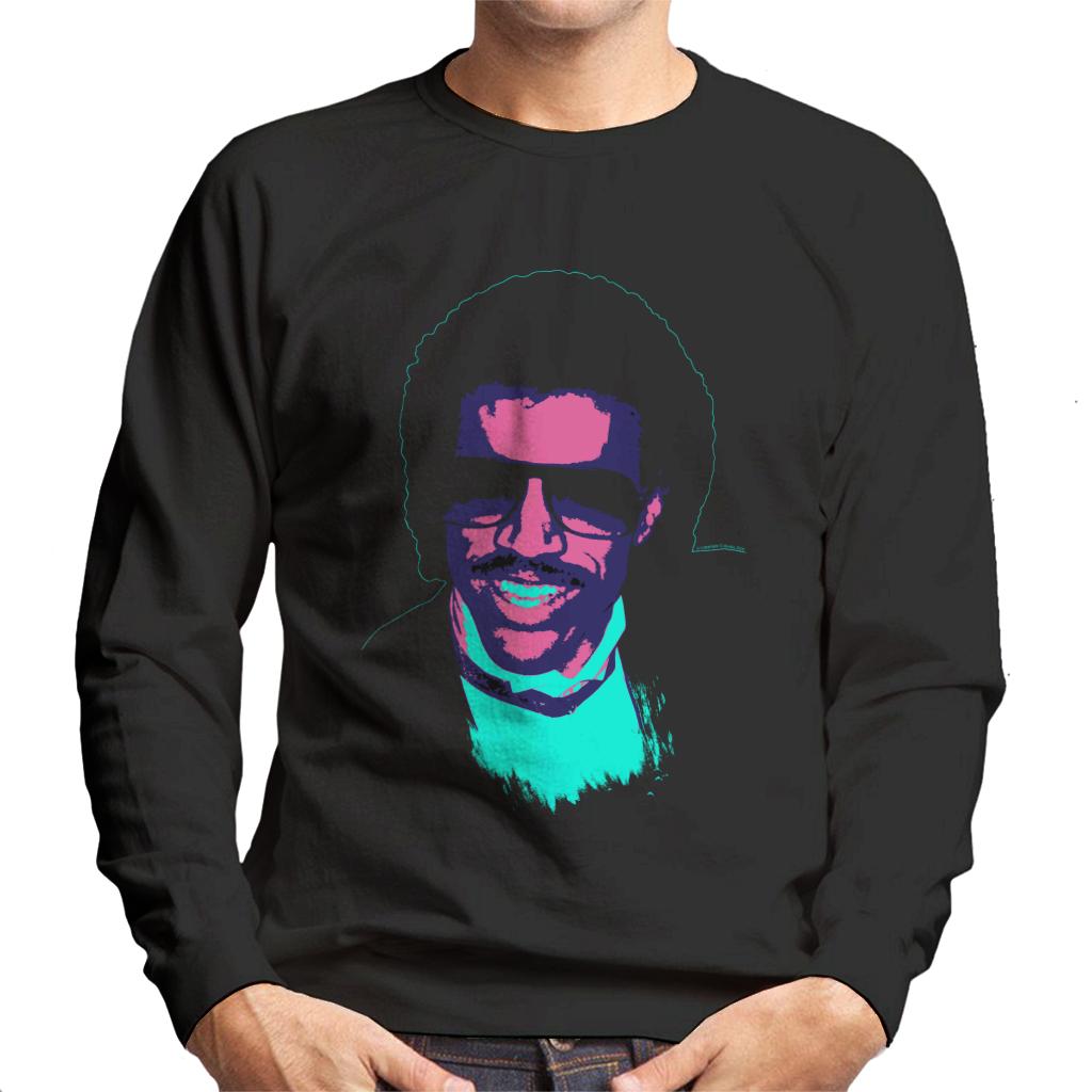 TV Times Pop Singer Lionel Richie 1985 Pop Art Stylised Men's Sweatshirt-ALL + EVERY