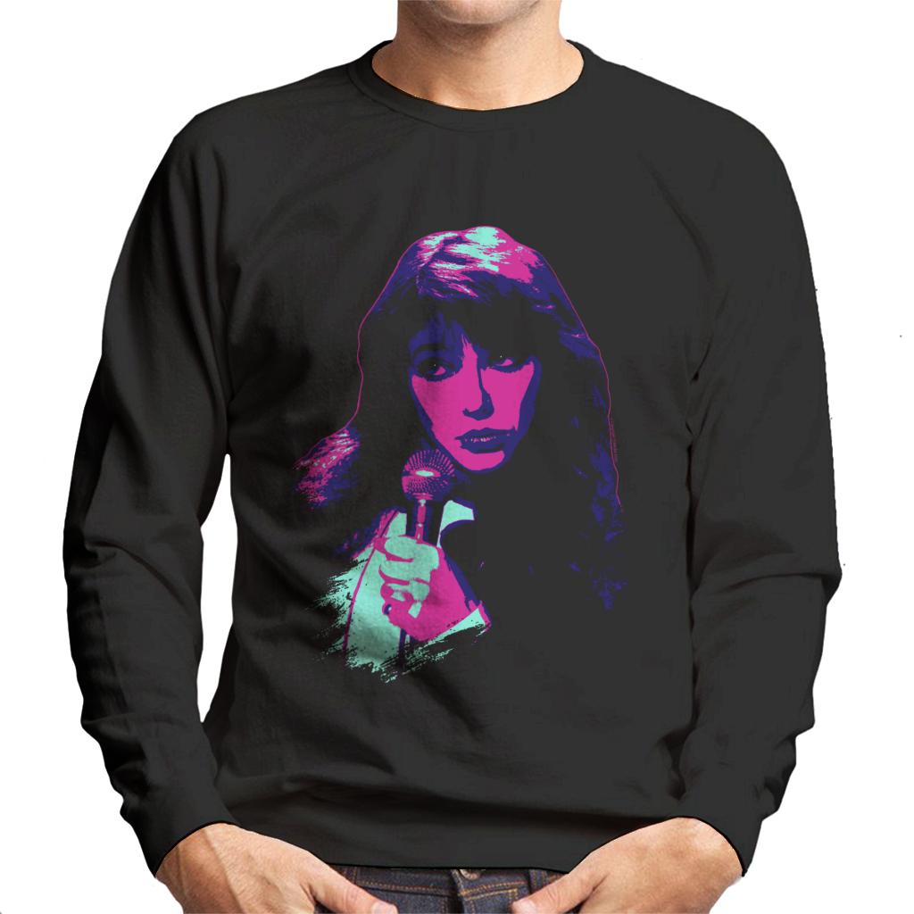 TV Times Kate Bush Performing 1978 Pop Art Stylised Men's Sweatshirt-ALL + EVERY