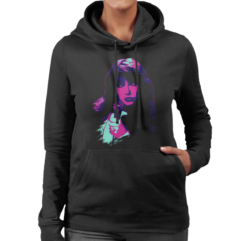 TV Times Kate Bush Performing 1978 Pop Art Stylised Women's Hooded Sweatshirt-ALL + EVERY