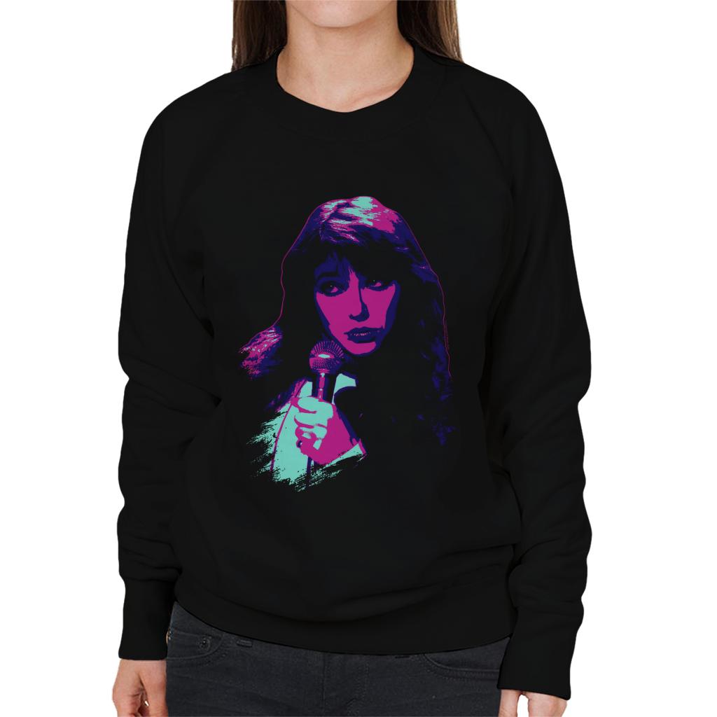 TV Times Kate Bush Performing 1978 Pop Art Stylised Women's Sweatshirt-ALL + EVERY