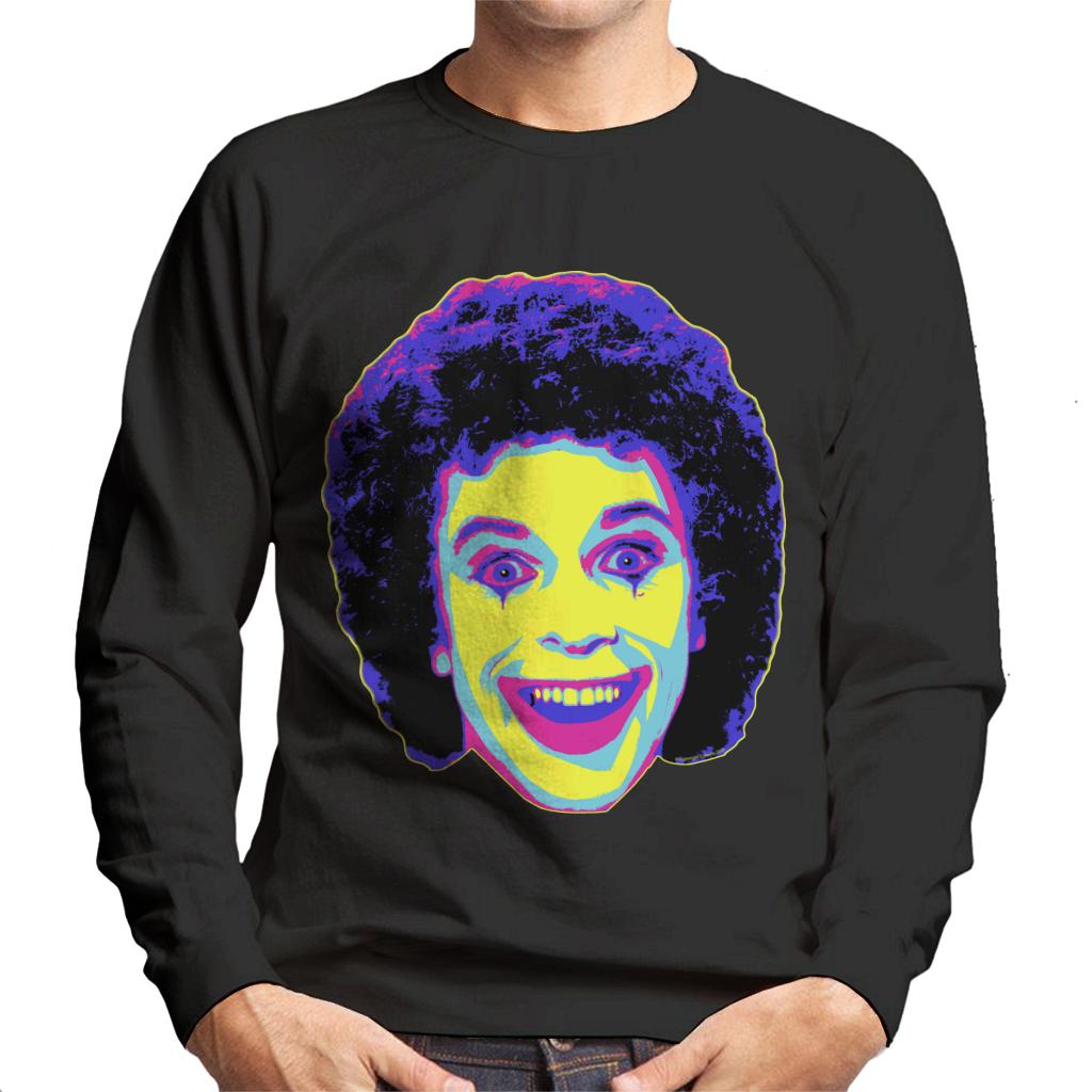 TV Times Leo Sayer On The Muppet Show 1978 Pop Art Stylised Men's Sweatshirt-ALL + EVERY