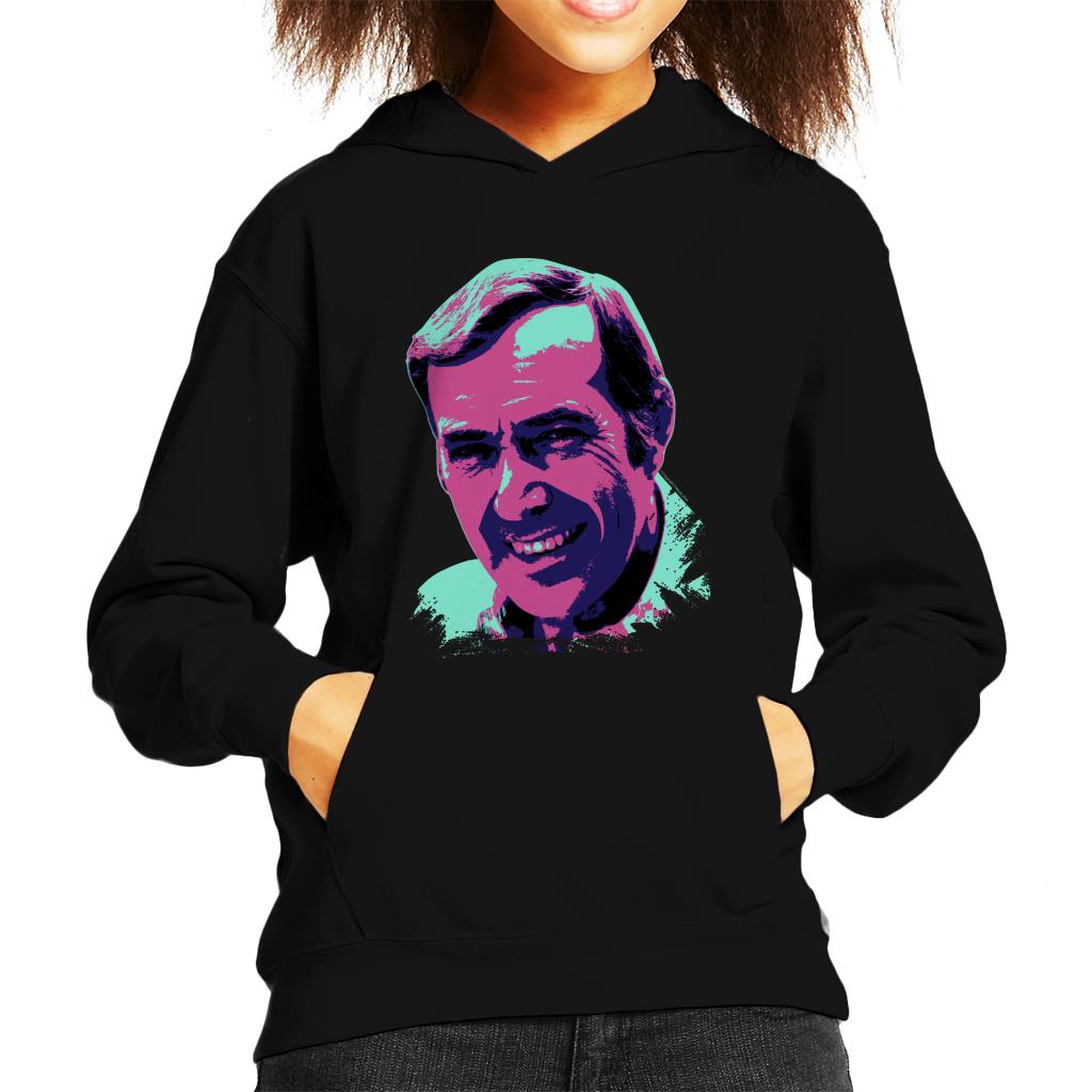 TV Times Musical Entertainer Val Doonican 1975 Pop Art Stylised Kids Hooded Sweatshirt-ALL + EVERY