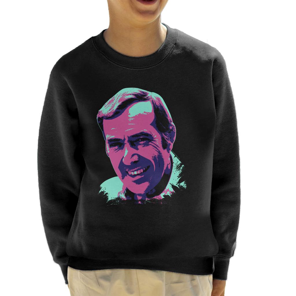 TV Times Musical Entertainer Val Doonican 1975 Pop Art Stylised Kids Sweatshirt-ALL + EVERY