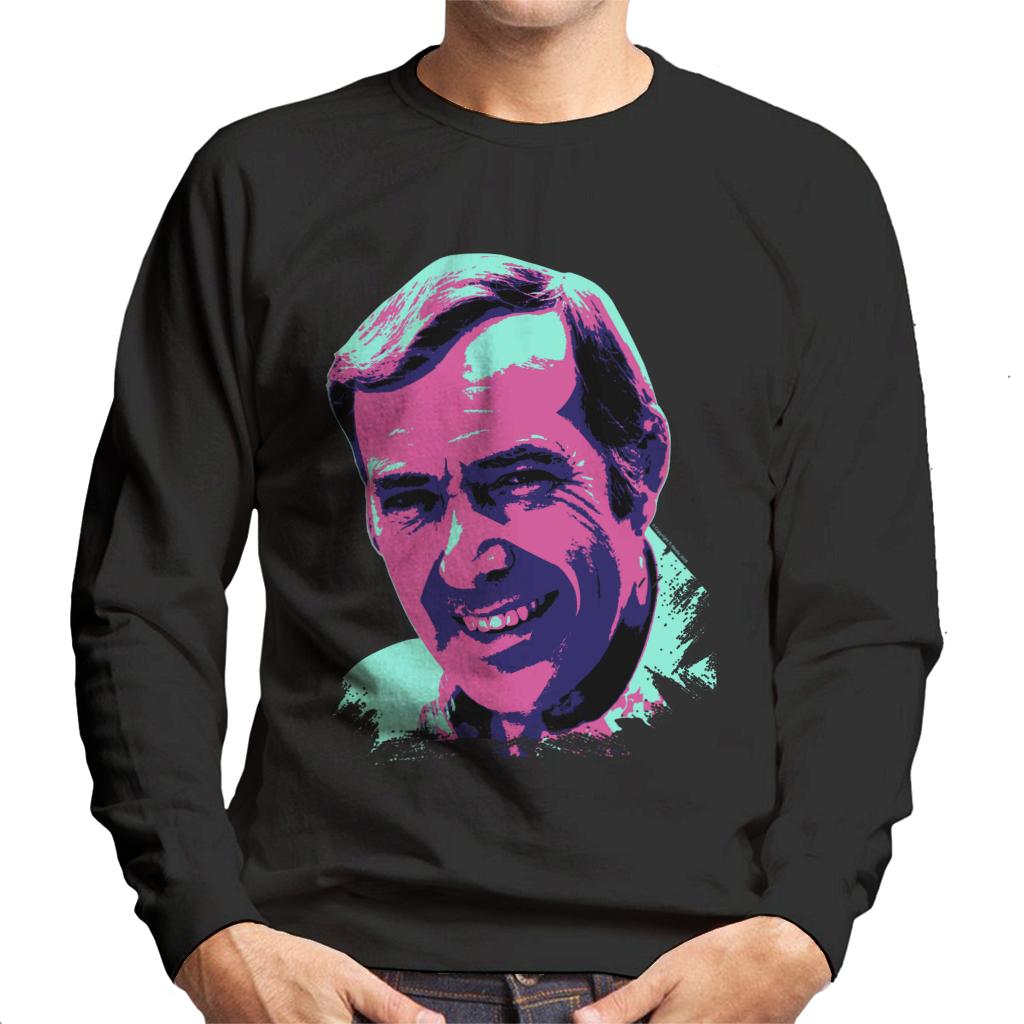 TV Times Musical Entertainer Val Doonican 1975 Pop Art Stylised Men's Sweatshirt-ALL + EVERY