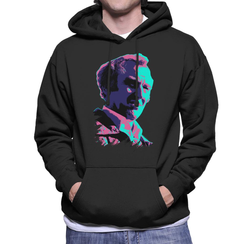 TV Times John Thaw The Sweeney 1976 Pop Art Stylised Men's Hooded Sweatshirt-ALL + EVERY