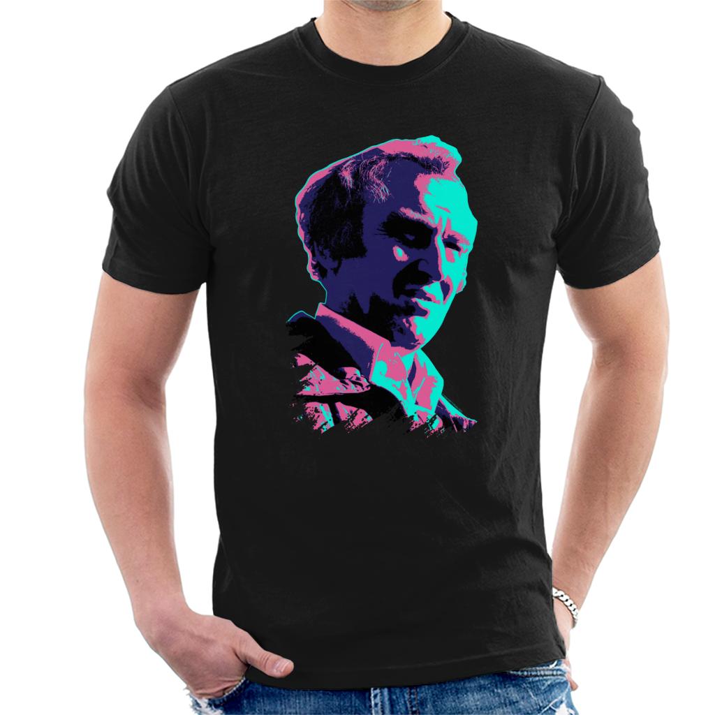 TV Times John Thaw The Sweeney 1976 Pop Art Stylised Men's T-Shirt-ALL + EVERY