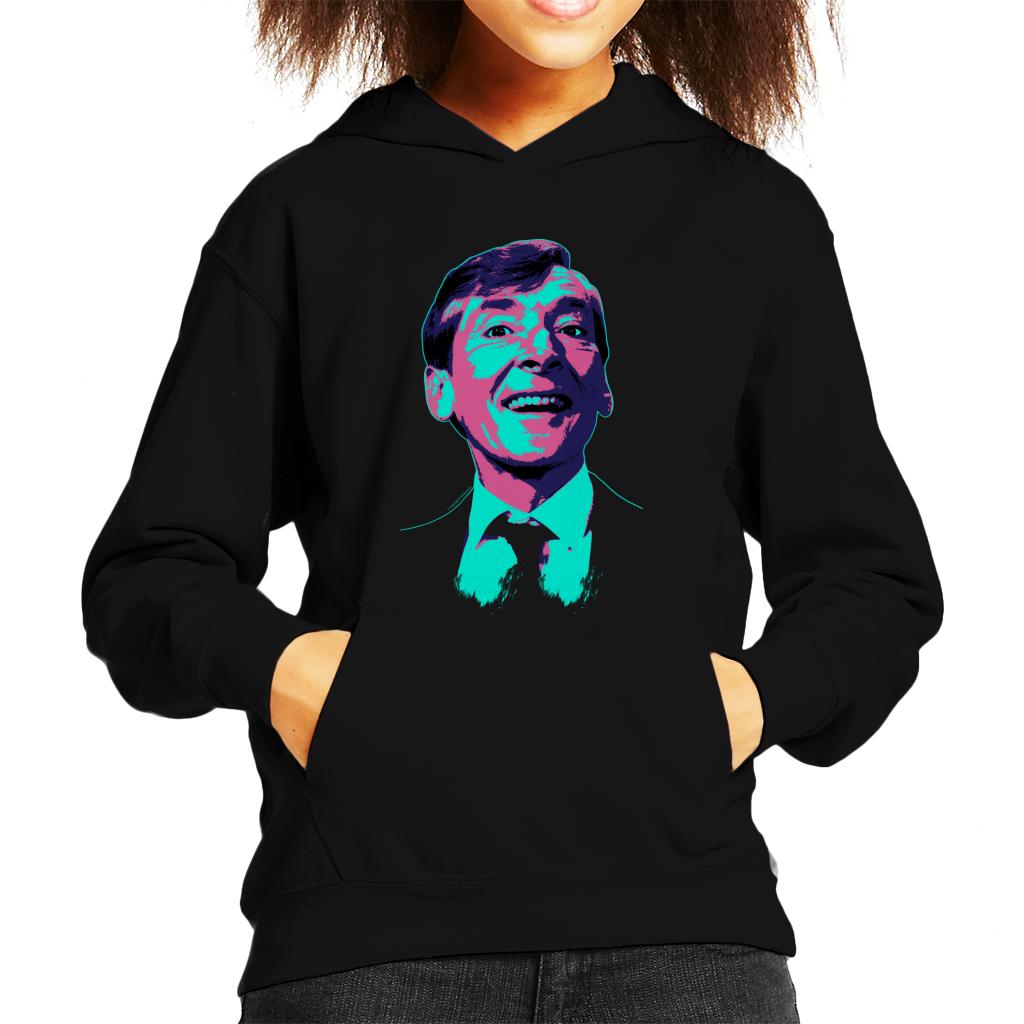 TV Times Kenneth Williams Retro Pop Art Stylised Kids Hooded Sweatshirt-ALL + EVERY