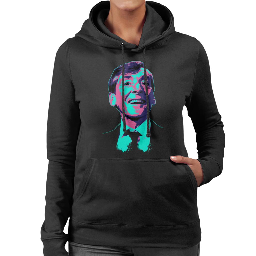 TV Times Kenneth Williams Retro Pop Art Stylised Women's Hooded Sweatshirt-ALL + EVERY