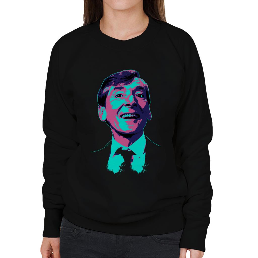 TV Times Kenneth Williams Retro Pop Art Stylised Women's Sweatshirt-ALL + EVERY