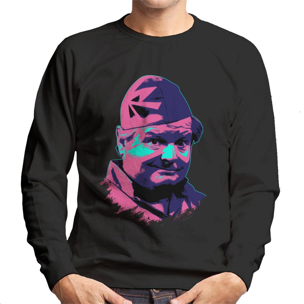 TV Times Benny Hill Home Guard Pop Art Stylised Men's Sweatshirt-ALL + EVERY