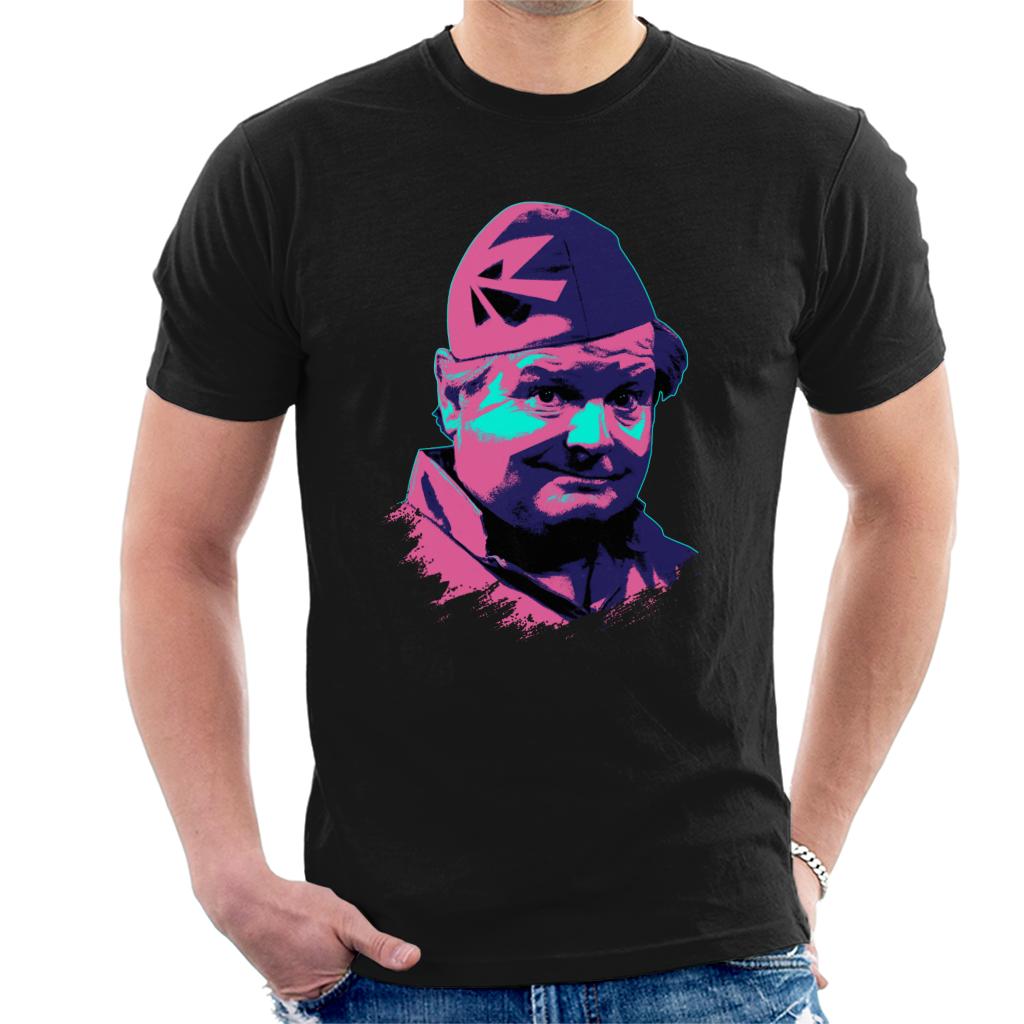 TV Times Benny Hill Home Guard Pop Art Stylised Men's T-Shirt-ALL + EVERY