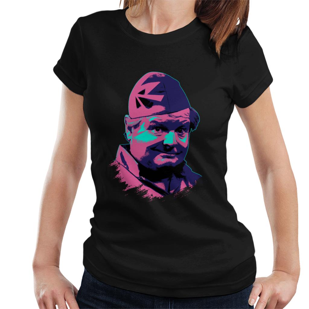 TV Times Benny Hill Home Guard Pop Art Stylised Women's T-Shirt-ALL + EVERY