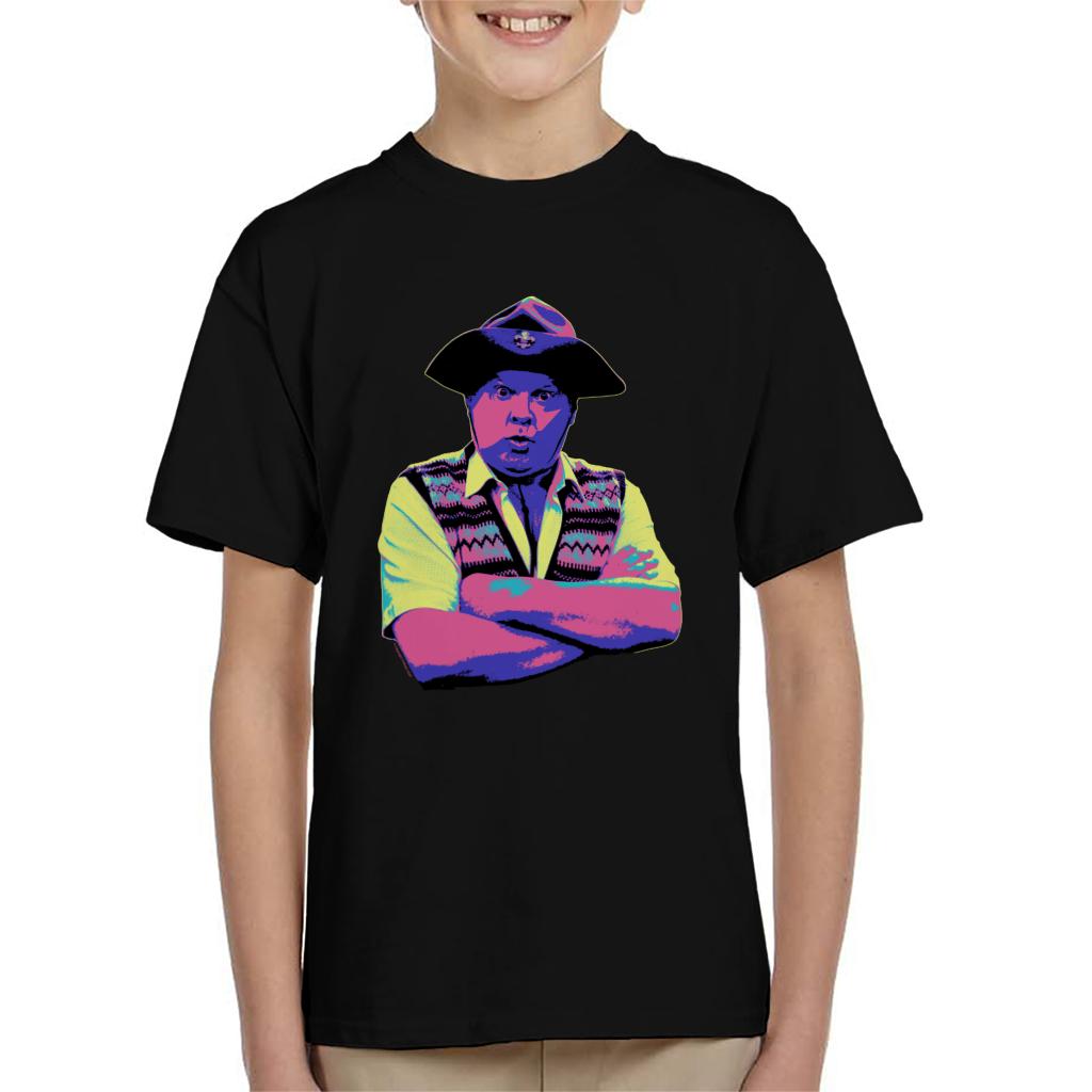 TV Times Benny Hill In Character 1989 Pop Art Stylised Kids T-Shirt-ALL + EVERY