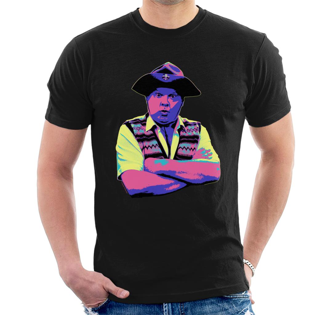 TV Times Benny Hill In Character 1989 Pop Art Stylised Men's T-Shirt-ALL + EVERY