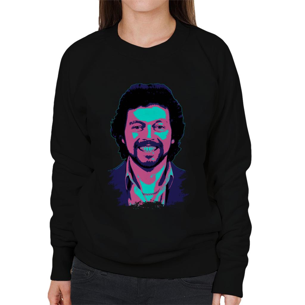 TV Times Jeremy Beadle 1982 Pop Art Stylised Women's Sweatshirt-ALL + EVERY