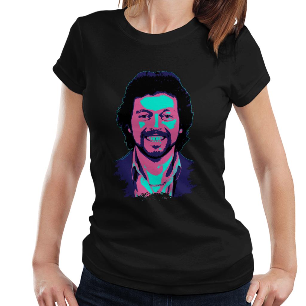 TV Times Jeremy Beadle 1982 Pop Art Stylised Women's T-Shirt-ALL + EVERY