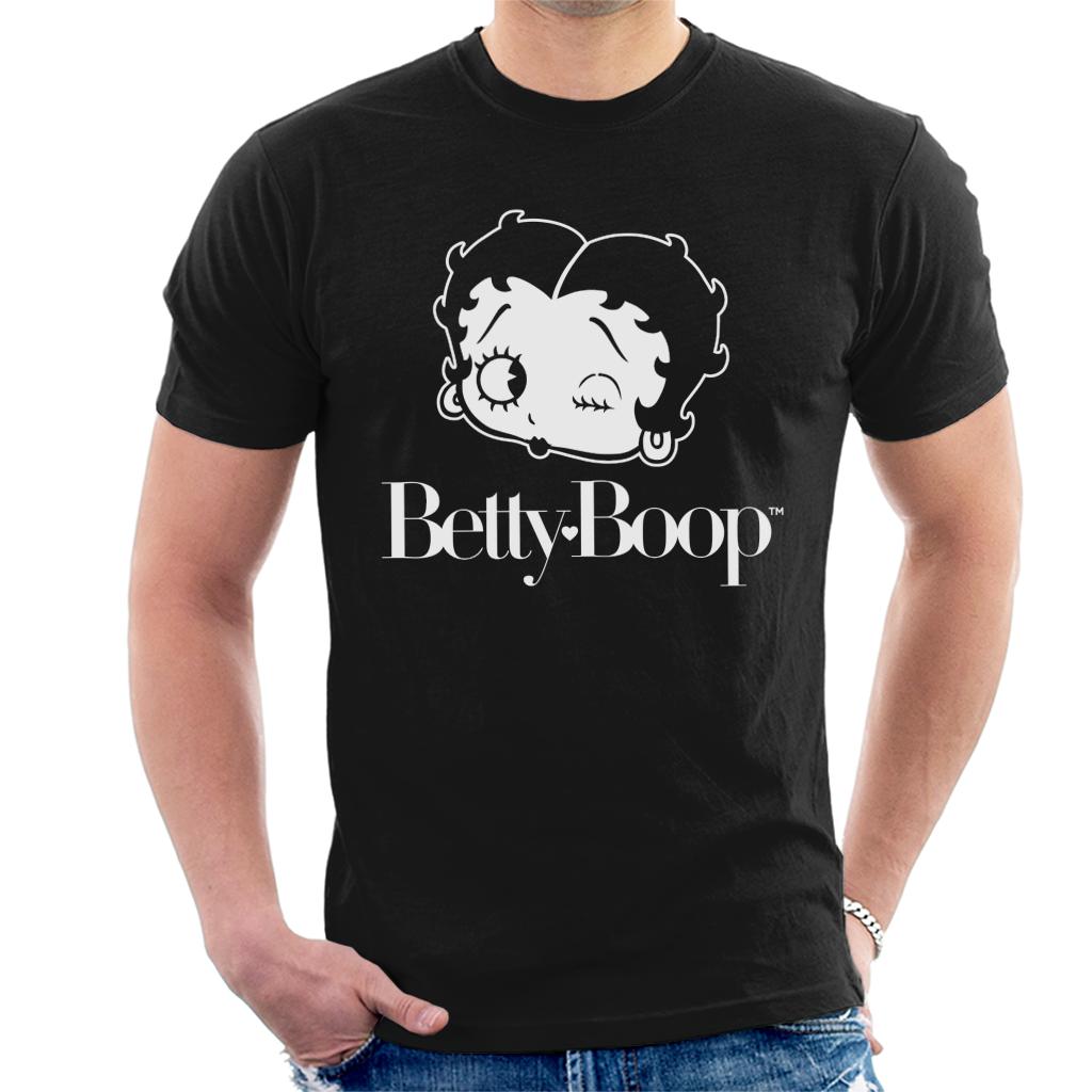 Betty Boop Winks Men's T-Shirt-ALL + EVERY