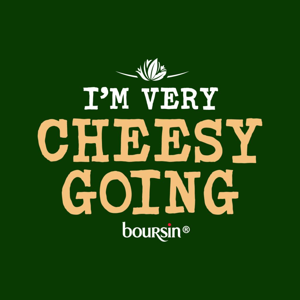 Boursin Im Very Cheesy Going Men's T-Shirt-ALL + EVERY