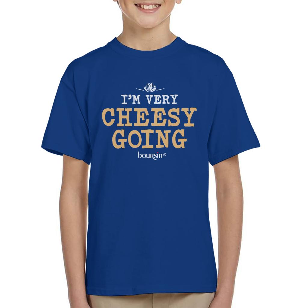 Boursin Im Very Cheesy Going Kid's T-Shirt-ALL + EVERY