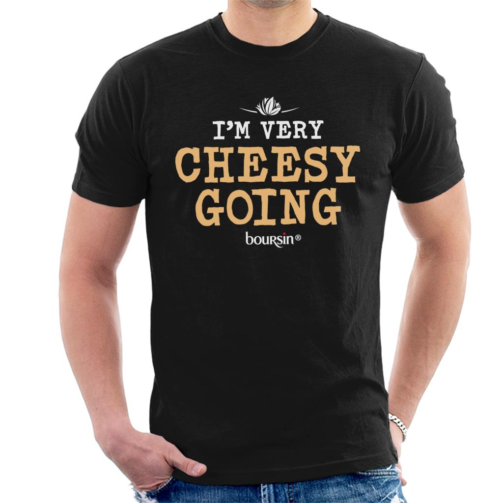 Boursin Im Very Cheesy Going Men's T-Shirt-ALL + EVERY