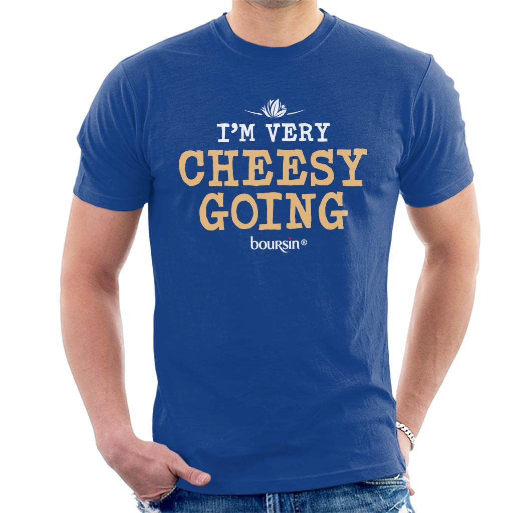 Boursin Im Very Cheesy Going Men's T-Shirt-ALL + EVERY