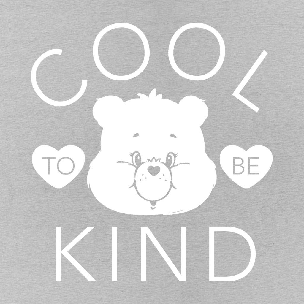 Care Bears Tenderheart Bear Cool To Be Kind White Print Kid's T-Shirt-ALL + EVERY