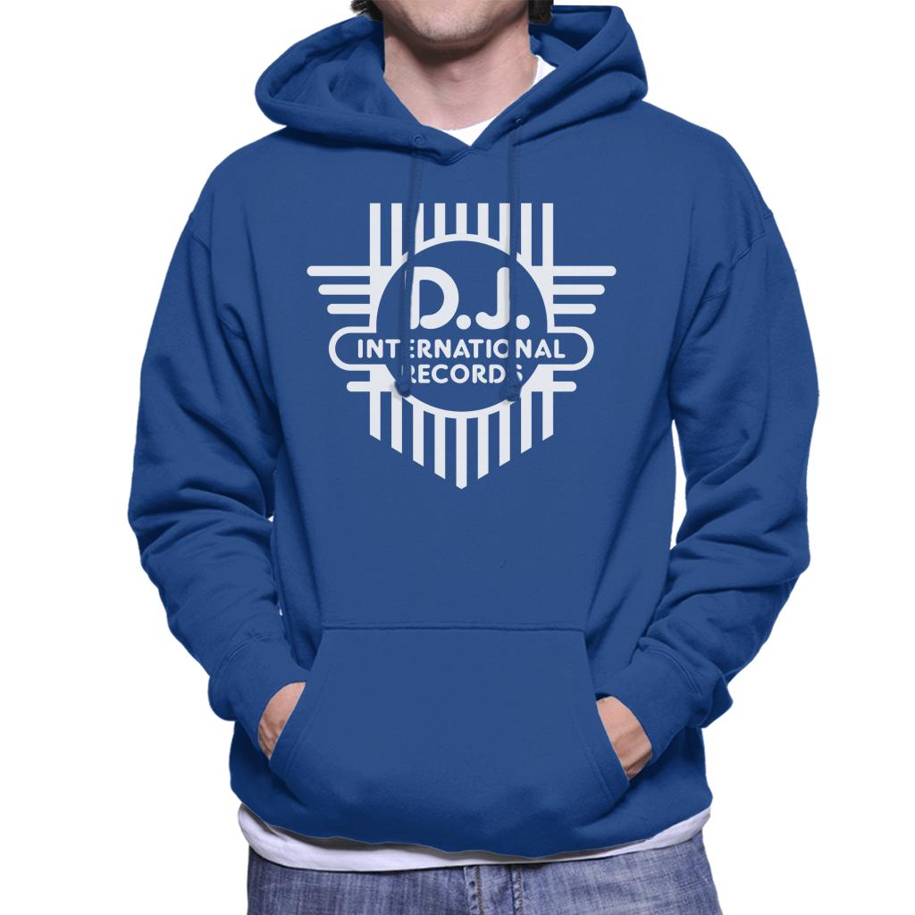 DJ International Classic Cross Logo Men's Hooded Sweatshirt-ALL + EVERY