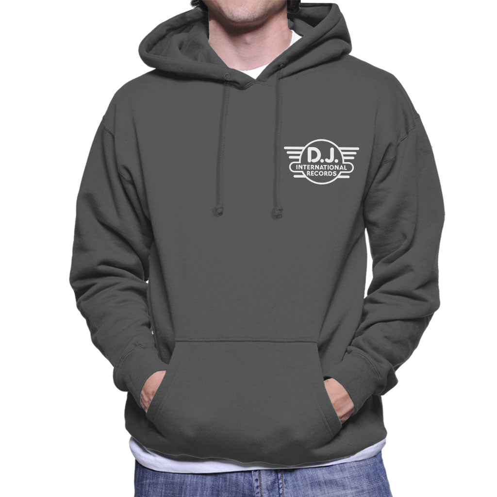 DJ International Records Classic Logo Men's Hooded Sweatshirt-ALL + EVERY