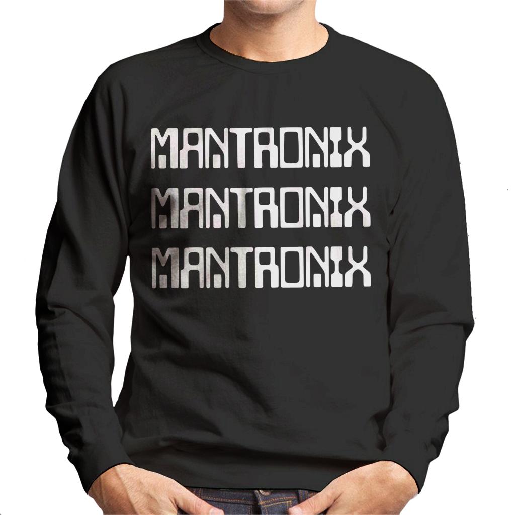 Mantronix White The Album Cover Men's Sweatshirt-ALL + EVERY