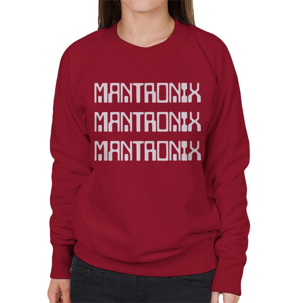 Mantronix White The Album Cover Women's Sweatshirt-ALL + EVERY