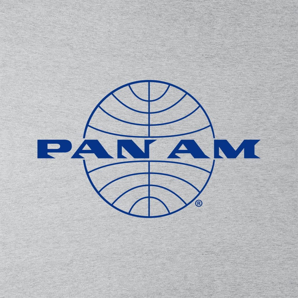 Pan Am Classic Blue Logo Men's T-Shirt-ALL + EVERY