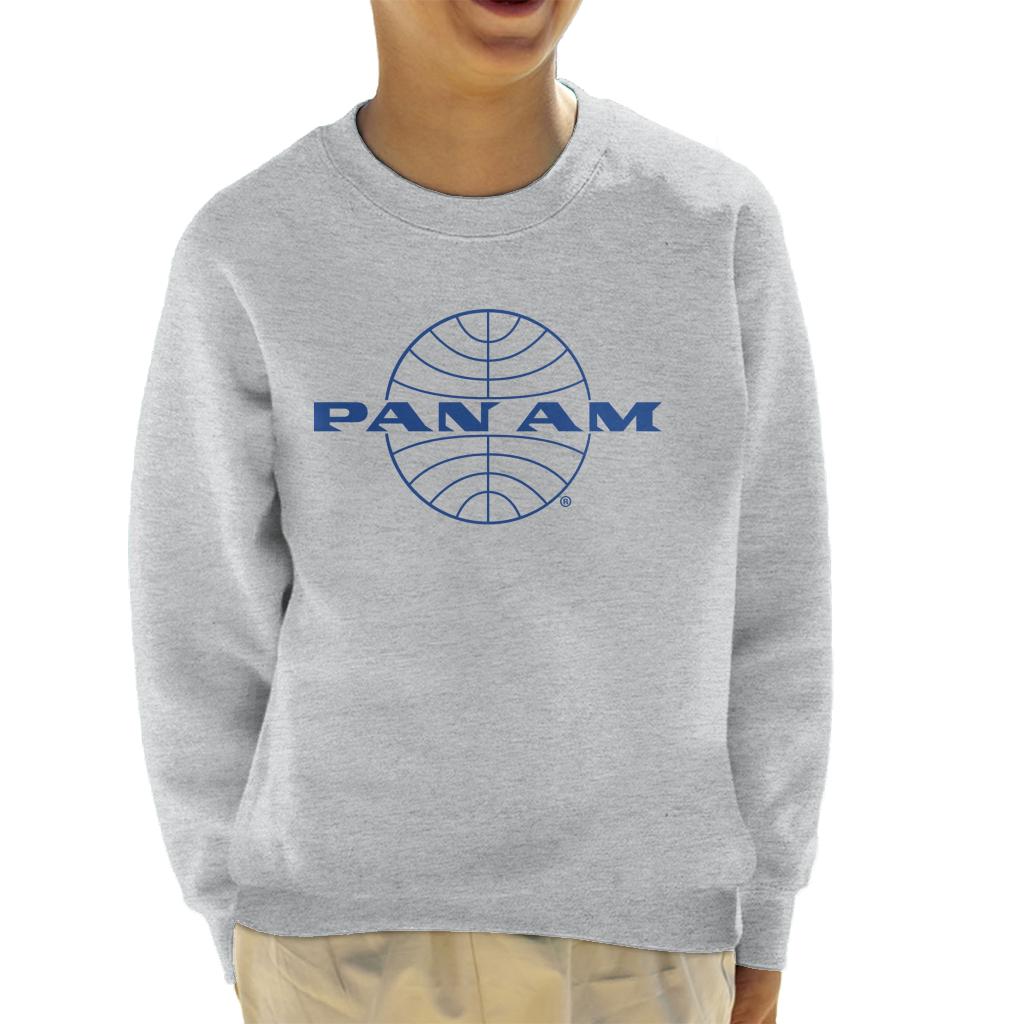 Pan Am Classic Blue Logo Kid's Sweatshirt-ALL + EVERY