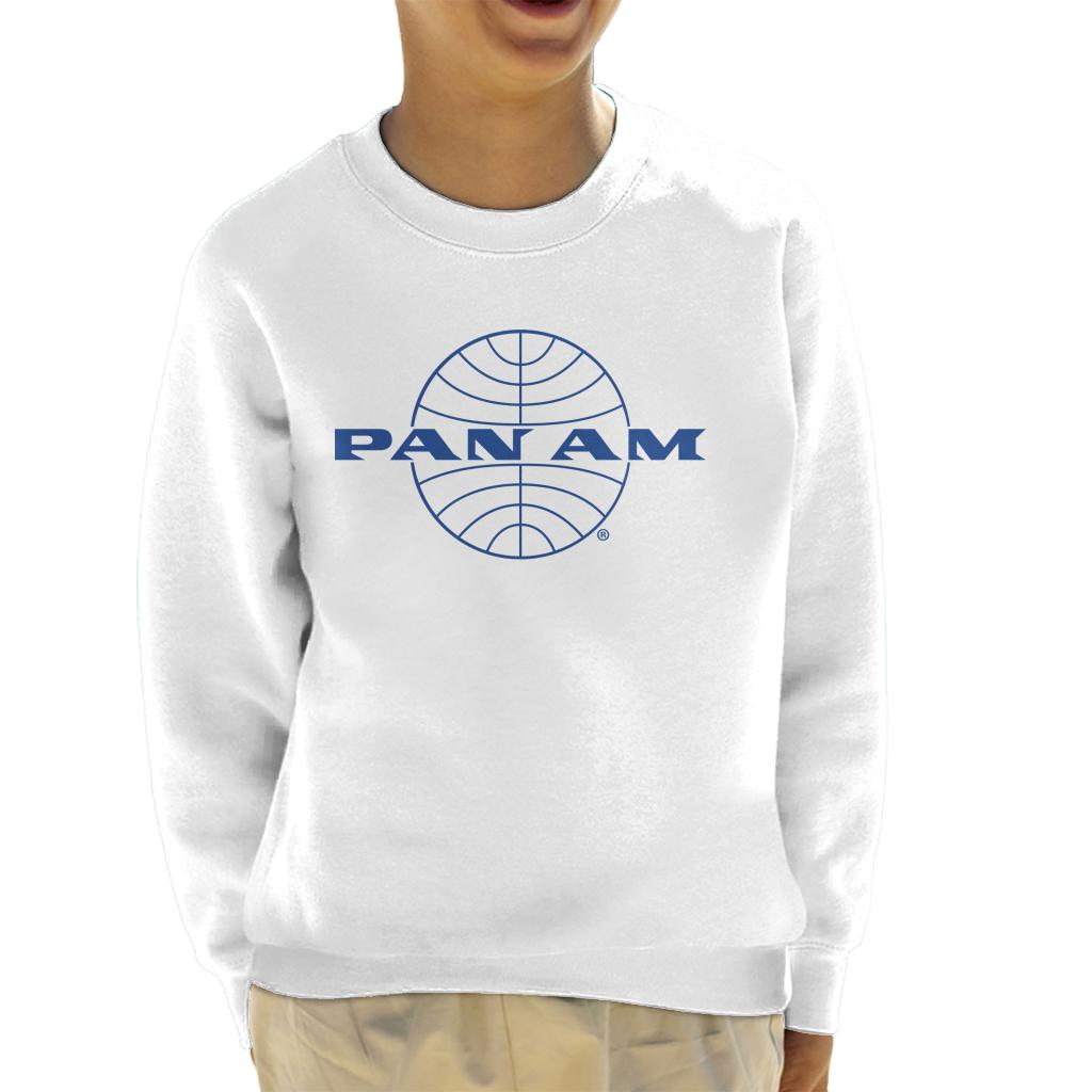 Pan Am Classic Blue Logo Kid's Sweatshirt-ALL + EVERY