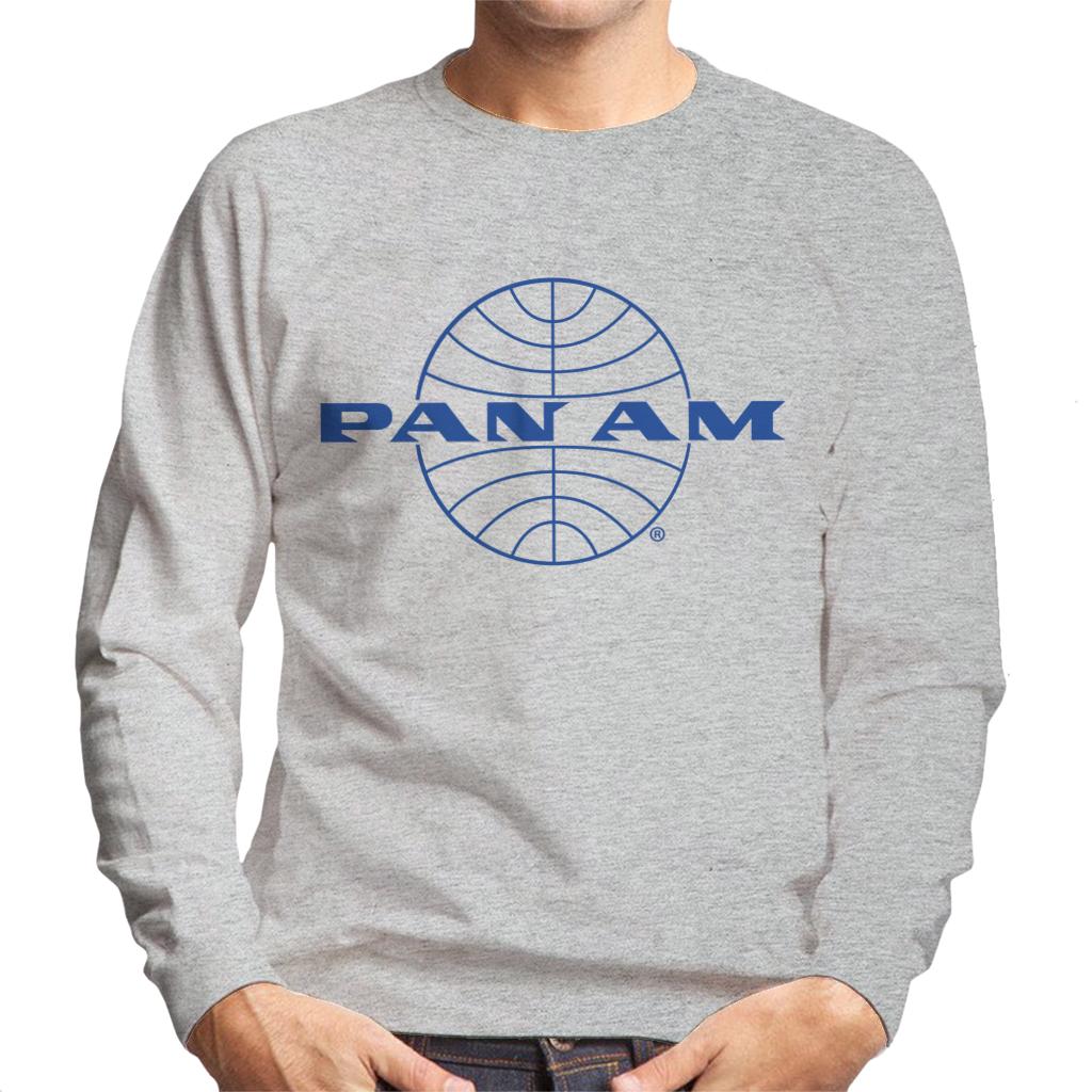 Pan Am Classic Blue Logo Men's Sweatshirt-ALL + EVERY