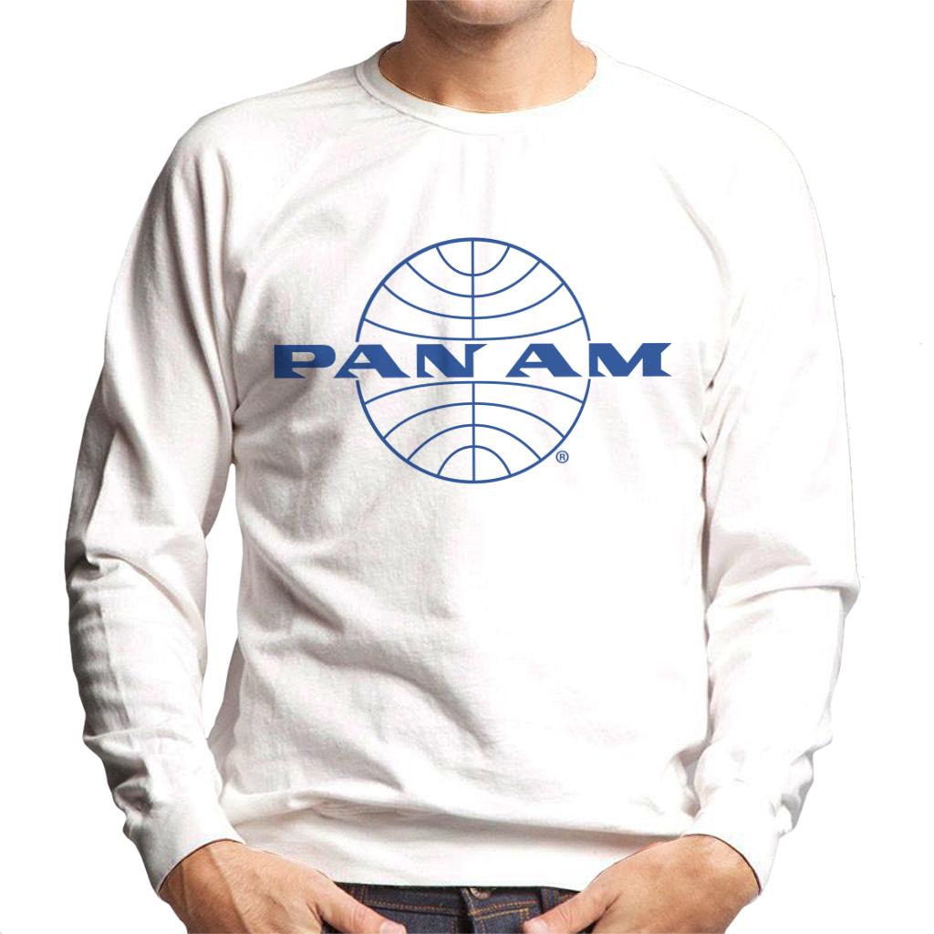 Pan Am Classic Blue Logo Men's Sweatshirt-ALL + EVERY