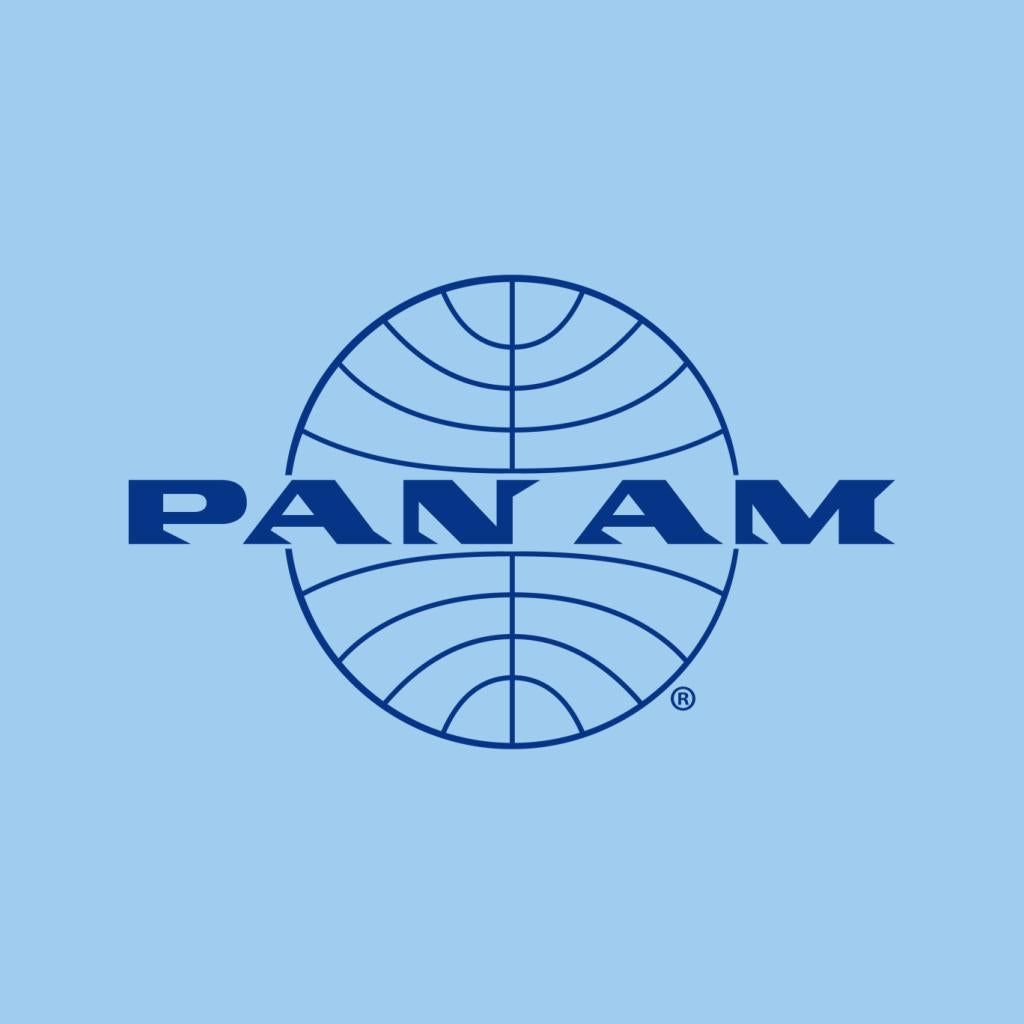 Pan Am Classic Blue Logo Men's T-Shirt-ALL + EVERY