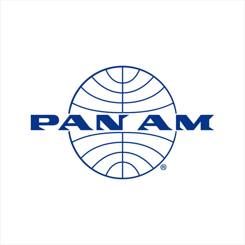 Pan Am Classic Blue Logo Men's T-Shirt-ALL + EVERY