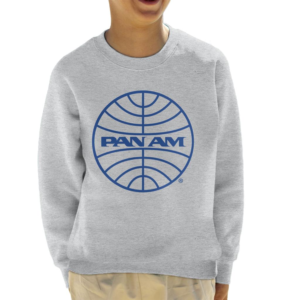 Pan Am Blue Logo Kid's Sweatshirt-ALL + EVERY