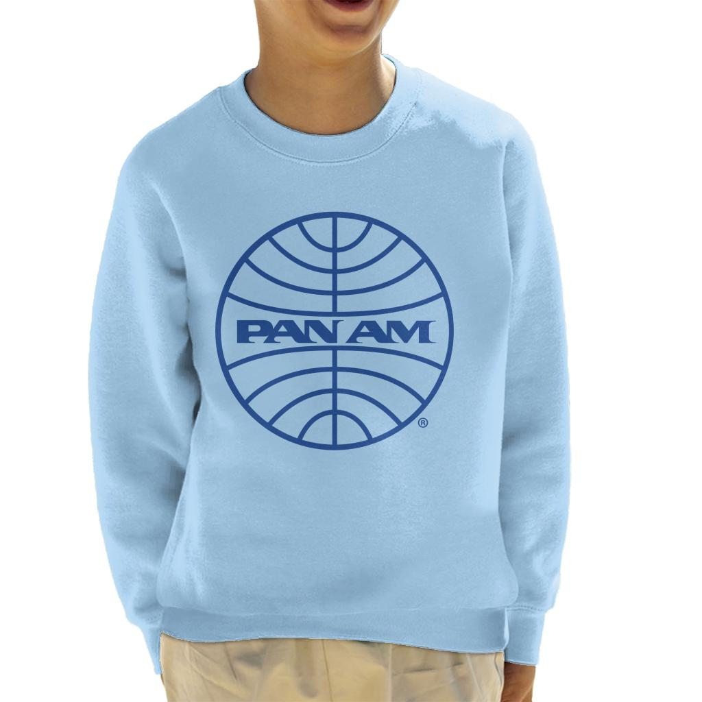 Pan Am Blue Logo Kid's Sweatshirt-ALL + EVERY