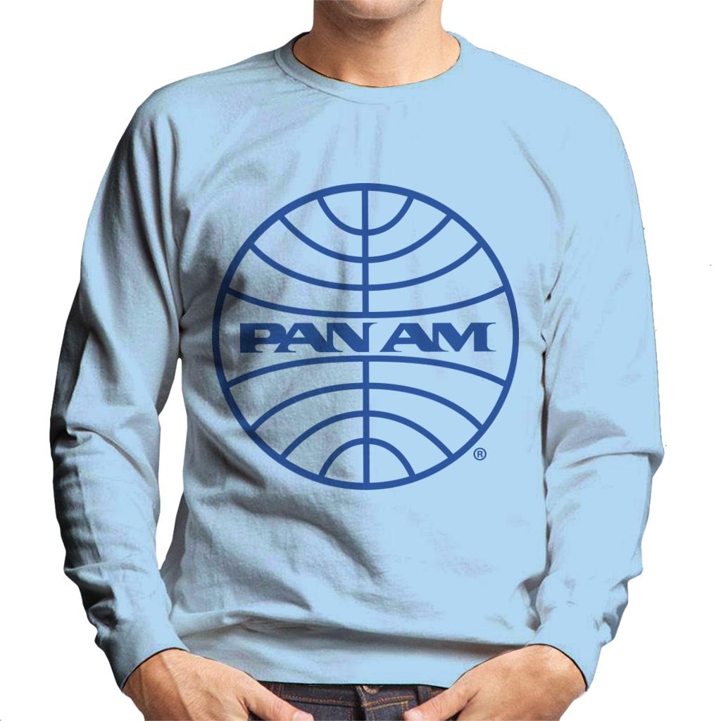 Pan Am Blue Logo Men's Sweatshirt-ALL + EVERY