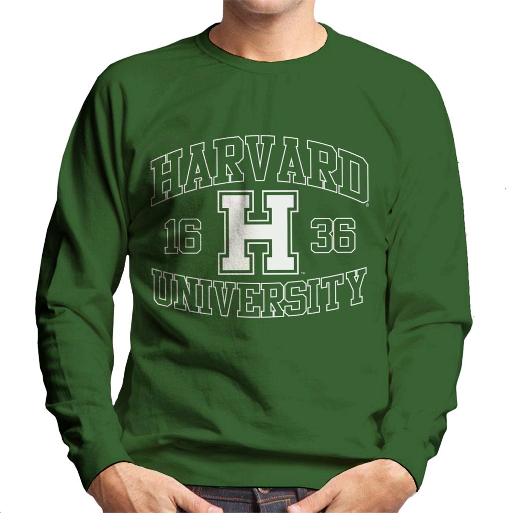 Harvard University 1636 Sports Text Logo Men's Sweatshirt-ALL + EVERY